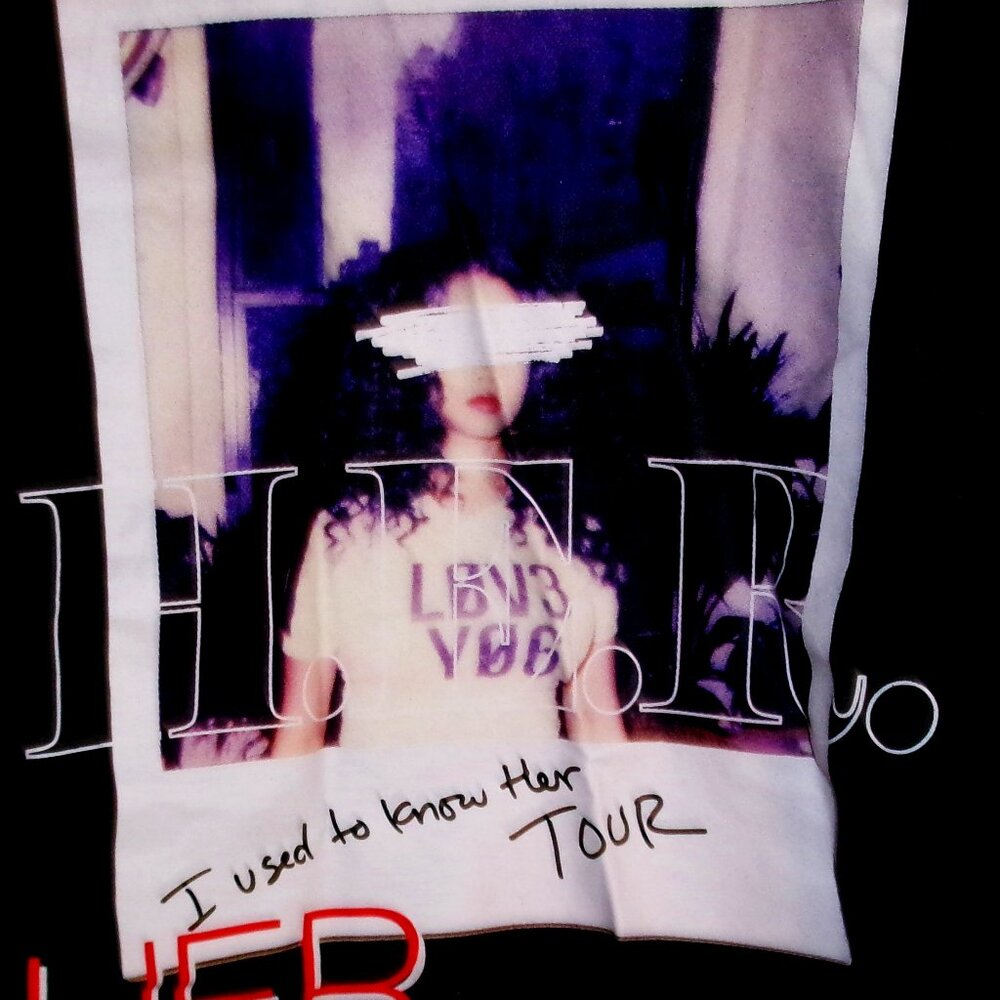 h.e.r. i used to know her 2018 tour new women S official tee - r&b rock slide